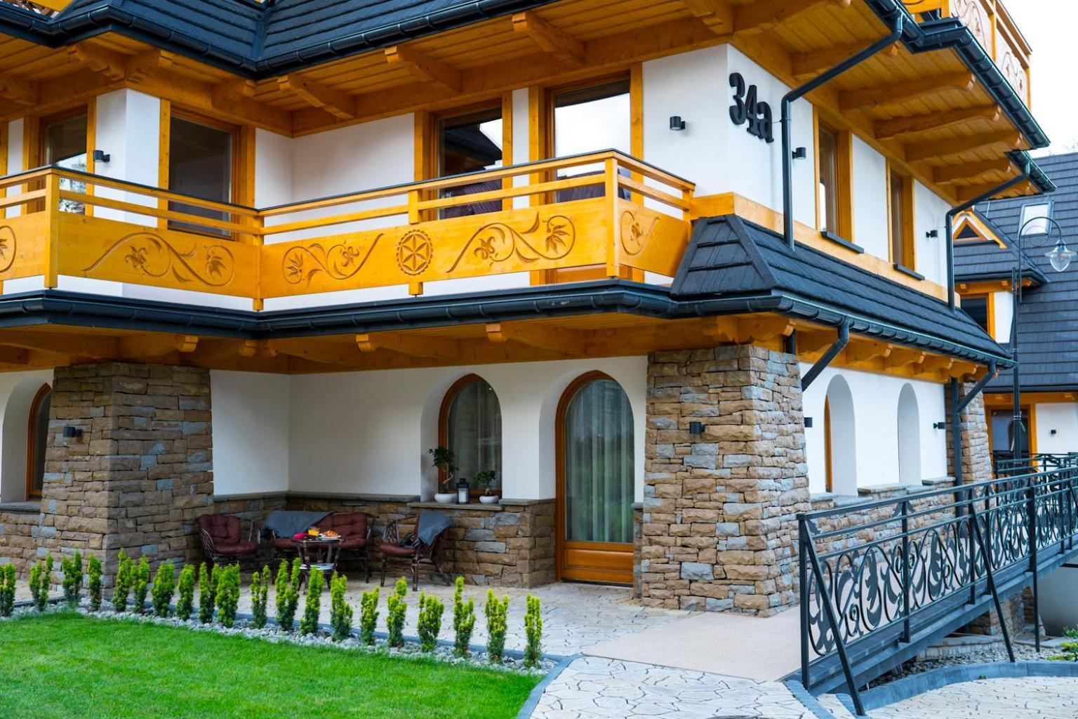 Apart-Center Zakopianskie Tarasy Spa Zakopane Exterior foto
